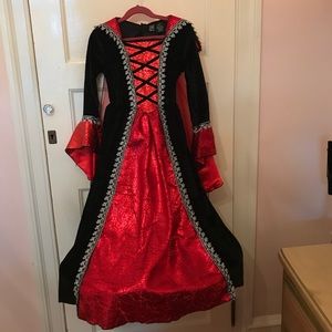 Halloween vampiresse dress